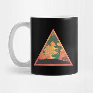 Colorful Abstract Triangle Mug